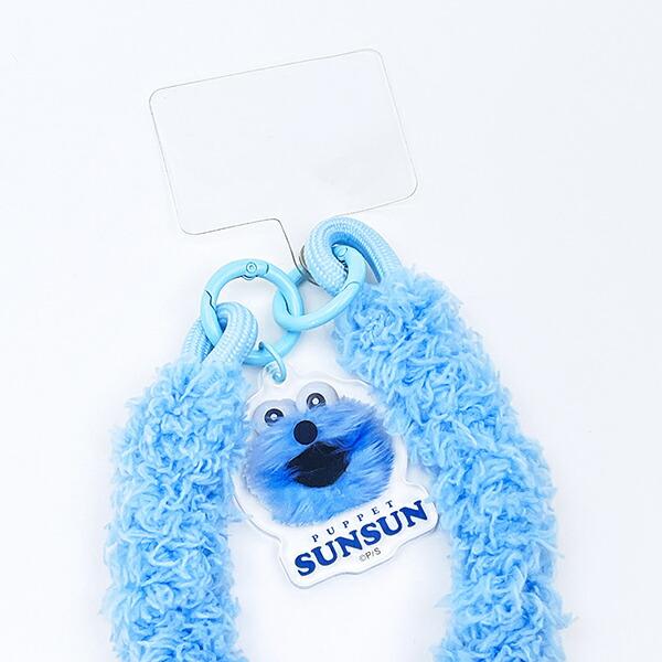 パペットスンスン スマホストラップ フェイス キーホルダー スマホ用品 商品画像3：キャラグッズPERFECT WORLD TOKYO