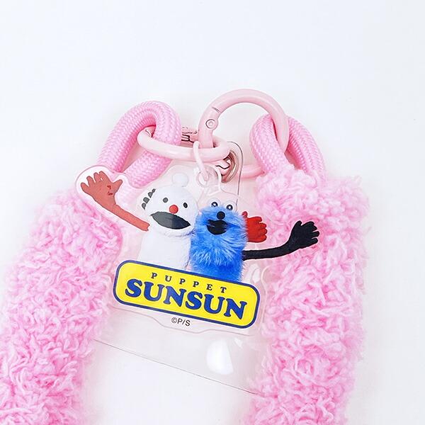 パペットスンスン スマホストラップ スンスン＆ノンノン キーホルダー スマホ用品 商品画像2：キャラグッズPERFECT WORLD TOKYO