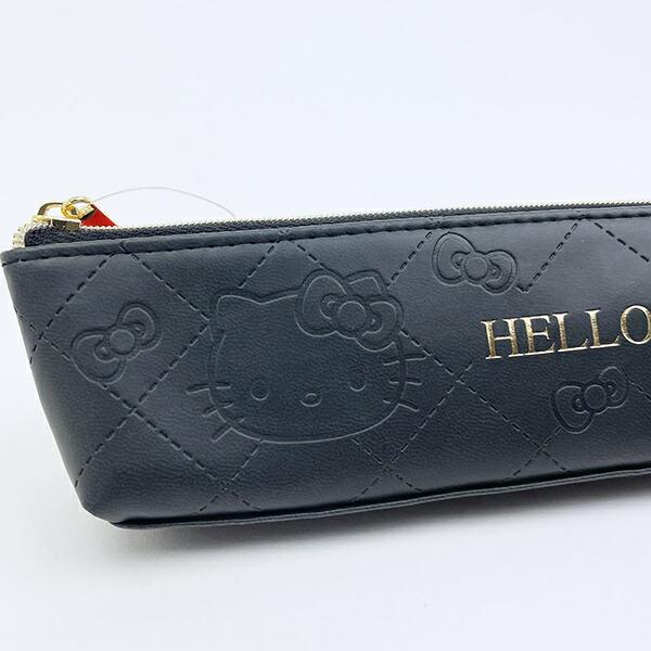 サンリオ ハローキティ 型押しスリムポーチ Sanrio 商品画像2：キャラグッズPERFECT WORLD TOKYO