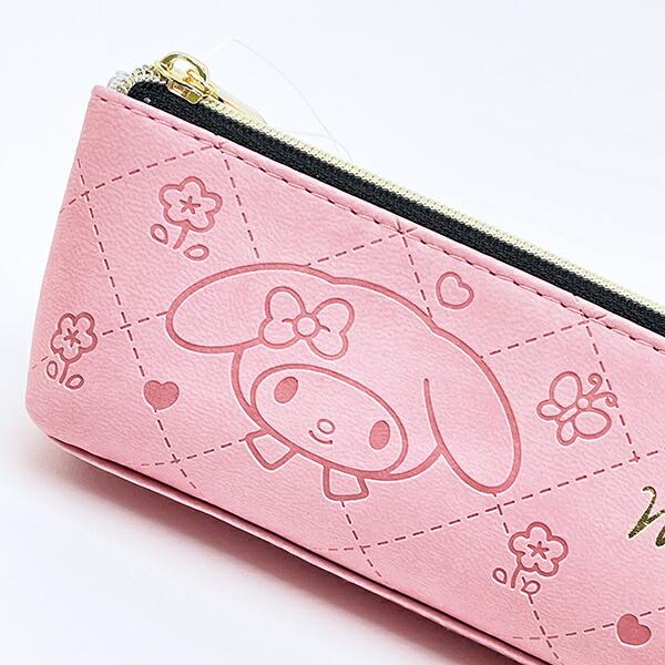 サンリオ マイメロディ 型押しスリムポーチ Sanrio 商品画像2：キャラグッズPERFECT WORLD TOKYO