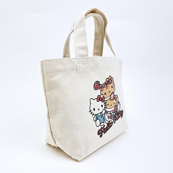 サンリオ ハローキティ 帆布ミニトートバッグ Sanrio 商品画像3：キャラグッズPERFECT WORLD TOKYO