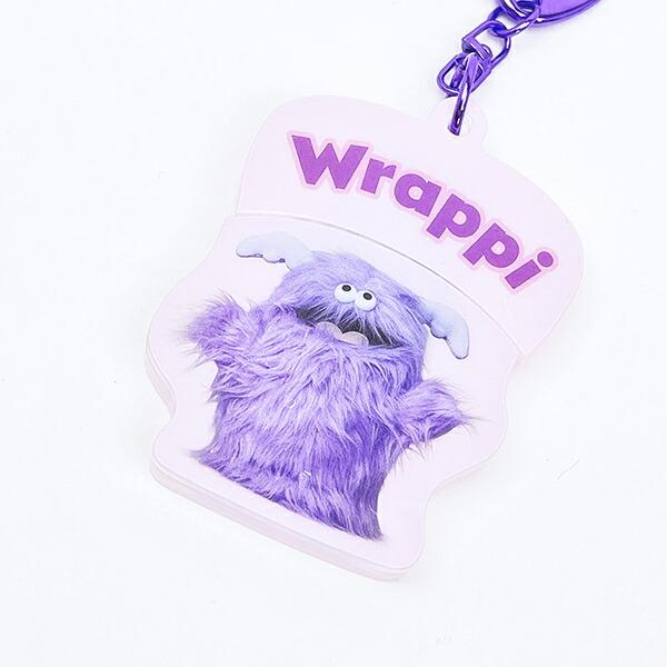 ホイッピ&ラッピ ラッピ パカッとアクリルキーホルダー Whippi＆Wrappi 商品画像3：キャラグッズPERFECT WORLD TOKYO