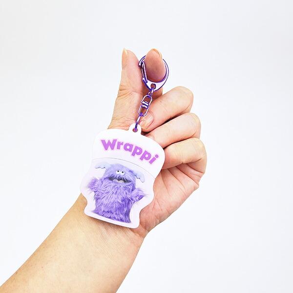 ホイッピ&ラッピ ラッピ パカッとアクリルキーホルダー Whippi＆Wrappi 商品画像5：キャラグッズPERFECT WORLD TOKYO