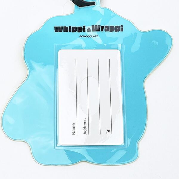 ホイッピ&ラッピ ホイッピ ダイカットPVCケース ネームタグ トラベル Whippi＆Wrappi 商品画像3：キャラグッズPERFECT WORLD TOKYO