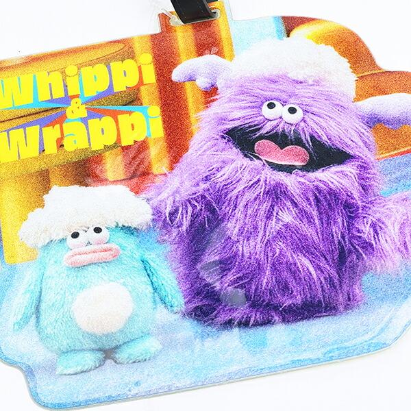 ホイッピ&ラッピ ダイカットPVCケース ネームタグ トラベル Whippi＆Wrappi 商品画像2：キャラグッズPERFECT WORLD TOKYO