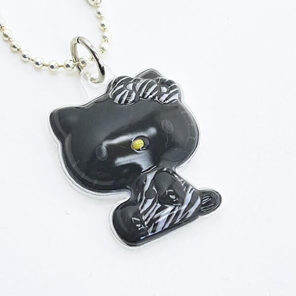 サンリオ ハローキティ ゼブラ柄  ぷっくりったいプチボールチェーン キーホルダー 日本製 Sanrio 商品画像2：キャラグッズPERFECT WORLD TOKYO