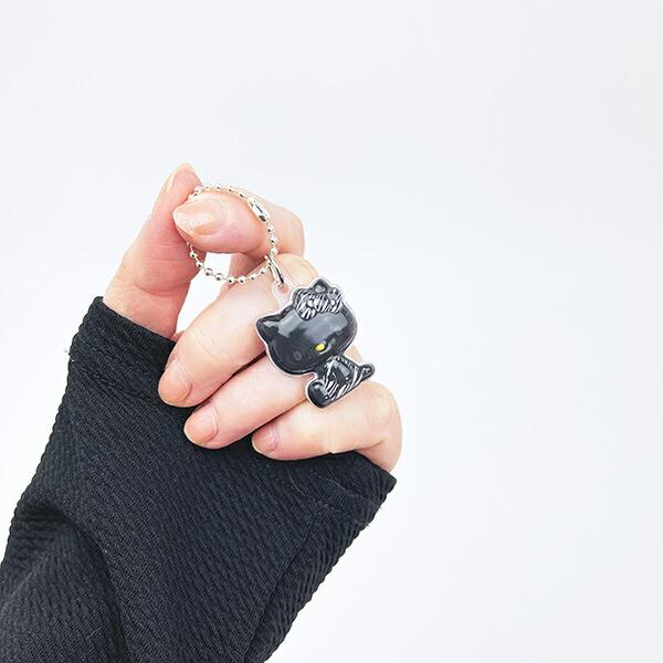 サンリオ ハローキティ ゼブラ柄  ぷっくりったいプチボールチェーン キーホルダー 日本製 Sanrio 商品画像4：キャラグッズPERFECT WORLD TOKYO