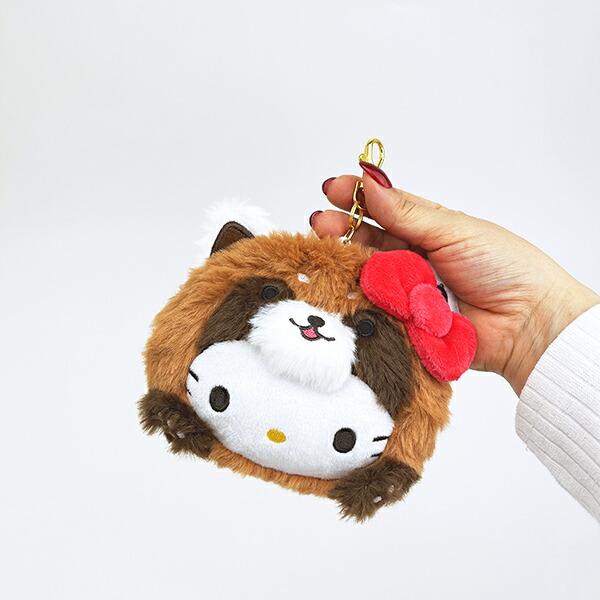 サンリオ ハローキティ (レッサーパンダ) フェイスパスケース 定期入れ バンザイシリーズ Sanrio 商品画像5：キャラグッズPERFECT WORLD TOKYO