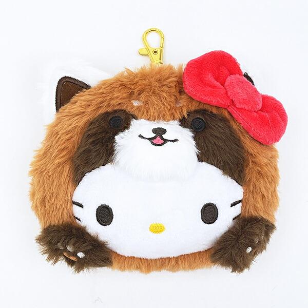 サンリオ ハローキティ (レッサーパンダ) フェイスパスケース 定期入れ バン･･･