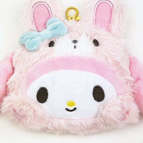 サンリオ マイメロディ (ウサギ) フェイスパスケース 定期入れ バンザイシリーズ Sanrio 商品画像2：キャラグッズPERFECT WORLD TOKYO