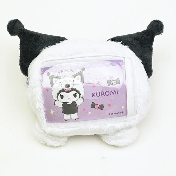 サンリオ クロミ (アリクイ) フェイスパスケース 定期入れ バンザイシリーズ Sanrio 商品画像3：キャラグッズPERFECT WORLD TOKYO