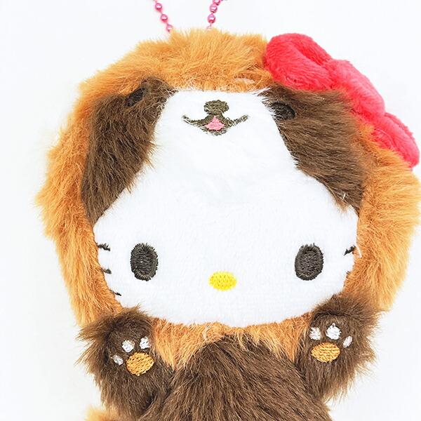 サンリオ ハローキティ (レッサーパンダ) ボールチェーンマスコット ぬいぐるみ バンザイシリーズ Sanrio 商品画像2：キャラグッズPERFECT WORLD TOKYO