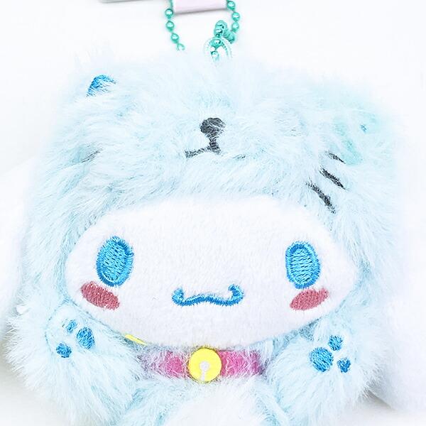 サンリオ シナモロール (ネコ) ボールチェーンマスコット ぬいぐるみ シナモン バンザイシリーズ Sanrio 商品画像2：キャラグッズPERFECT WORLD TOKYO