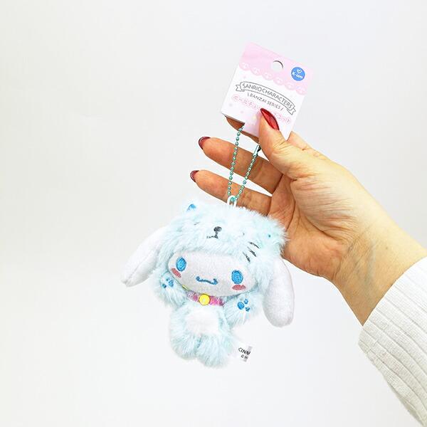 サンリオ シナモロール (ネコ) ボールチェーンマスコット ぬいぐるみ シナモン バンザイシリーズ Sanrio 商品画像4：キャラグッズPERFECT WORLD TOKYO