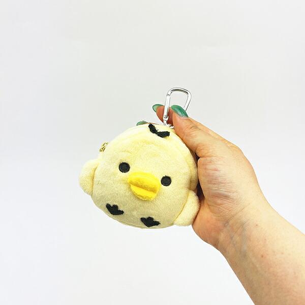 リラックマ キイロイトリ フェイスミニポーチ イエロー 商品画像4：キャラグッズPERFECT WORLD TOKYO