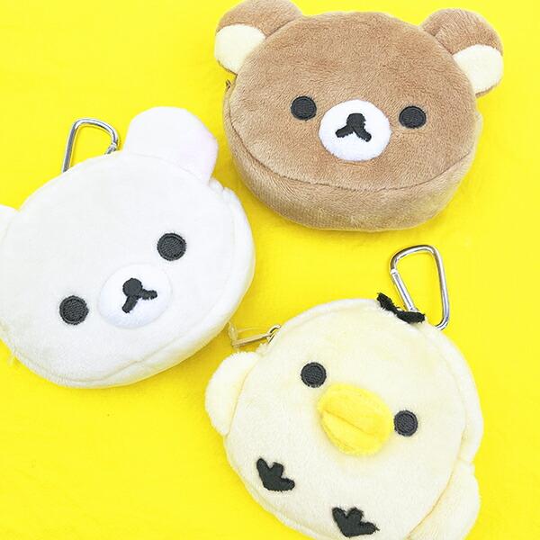 リラックマ キイロイトリ フェイスミニポーチ イエロー 商品画像5：キャラグッズPERFECT WORLD TOKYO