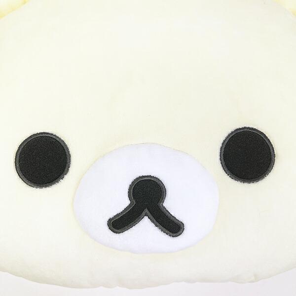 リラックマ コリラックマ フェイスクッション ホワイト ホワイト 商品画像2：キャラグッズPERFECT WORLD TOKYO