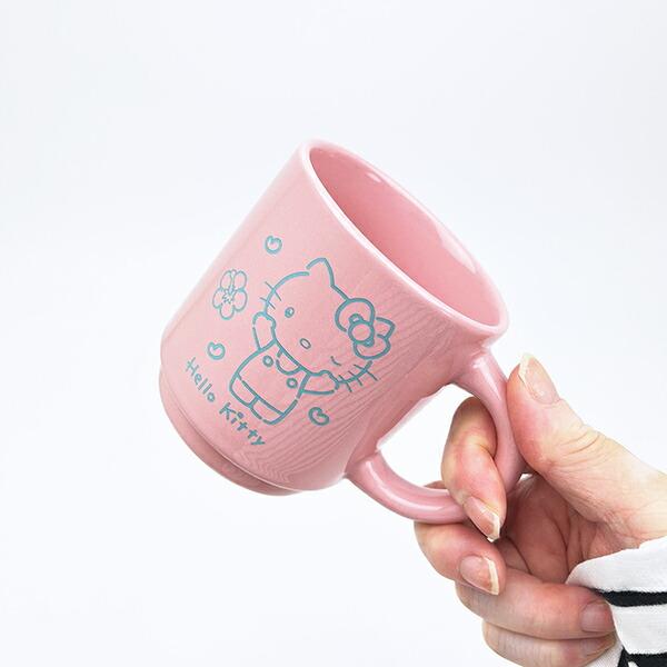 サンリオ ハローキティ マグカップ コップ 胸キュンシリーズ Sanrio 商品画像4:キャラグッズPERFECT WORLD TOKYO