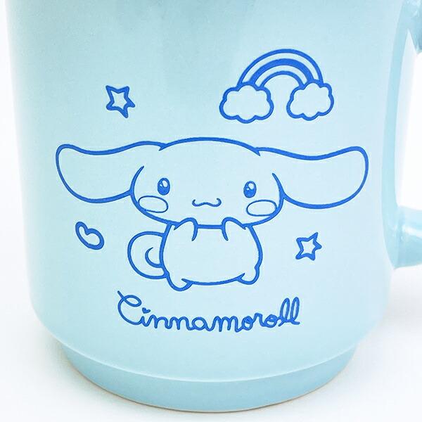 サンリオ シナモロール マグカップ コップ シナモン 胸キュンシリーズ Sanrio 商品画像2:キャラグッズPERFECT WORLD TOKYO