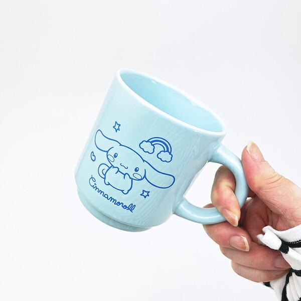 サンリオ シナモロール マグカップ コップ シナモン 胸キュンシリーズ Sanrio 商品画像4:キャラグッズPERFECT WORLD TOKYO