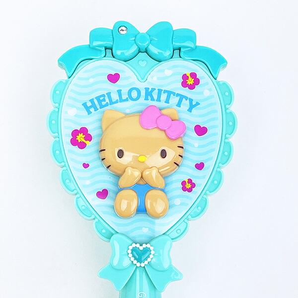 サンリオ 日焼け キティ ヘアブラシ (ミント) くし Sanrio 商品画像2:キャラグッズPERFECT WORLD TOKYO