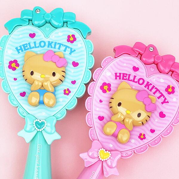 サンリオ 日焼け キティ ヘアブラシ (ミント) くし Sanrio 商品画像8:キャラグッズPERFECT WORLD TOKYO