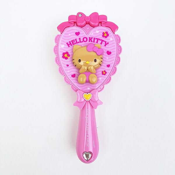 サンリオ 日焼け キティ ヘアブラシ (ピンク） くし Sanrio