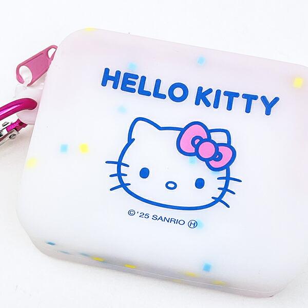サンリオ ハローキティ シリコンミニカラビナポーチ Sanrio 商品画像2：キャラグッズPERFECT WORLD TOKYO