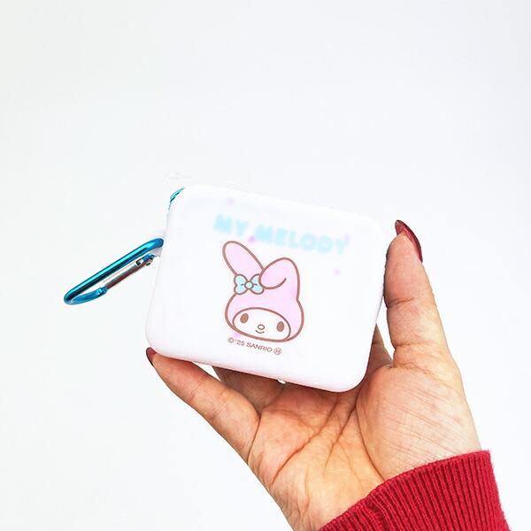 サンリオ マイメロディ シリコンミニカラビナポーチ Sanrio 商品画像5：キャラグッズPERFECT WORLD TOKYO