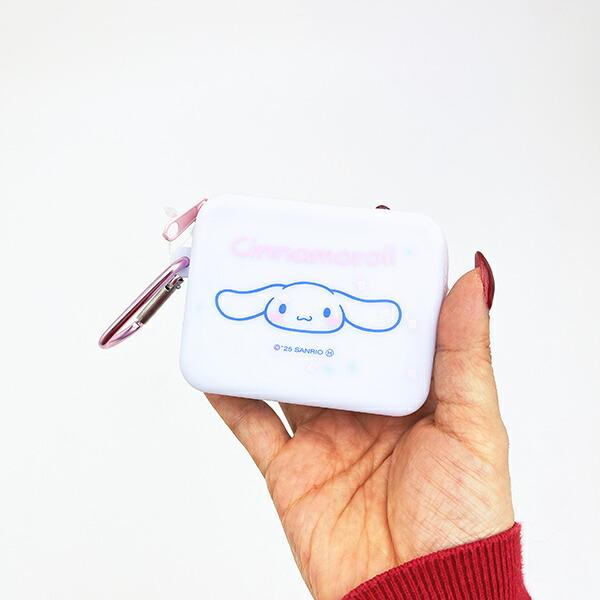 サンリオ シナモロール シリコンミニカラビナポーチ シナモン Sanrio 商品画像5：キャラグッズPERFECT WORLD TOKYO
