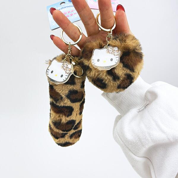 サンリオ ハローキティ しっぽ型ファーキーホルダー Sanrio 商品画像4：キャラグッズPERFECT WORLD TOKYO