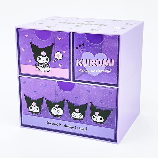 サンリオ クロミ キャラチェスト 収納 小物入れ インテリア Sanrio