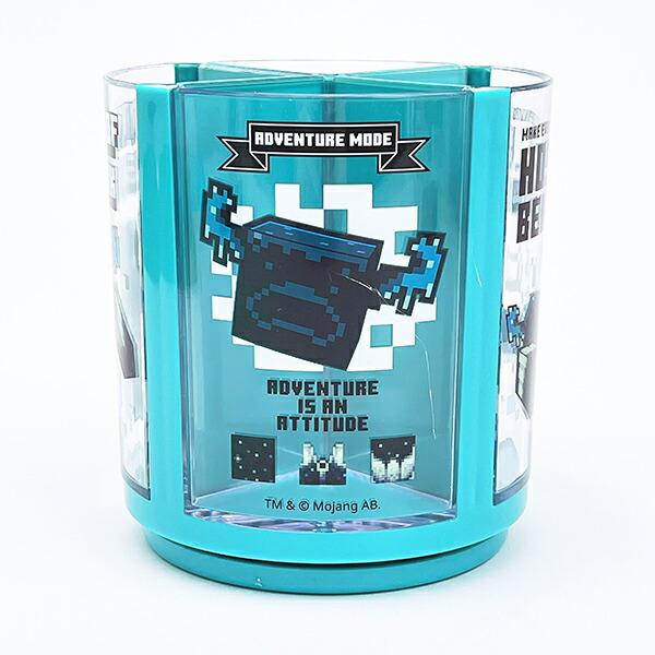 マインクラフト ウォーデン 回るペンスタンド 文具 ペン立て インテリア Minecraft 商品画像3：キャラグッズPERFECT WORLD TOKYO