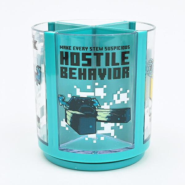 マインクラフト ウォーデン 回るペンスタンド 文具 ペン立て インテリア Minecraft 商品画像4：キャラグッズPERFECT WORLD TOKYO