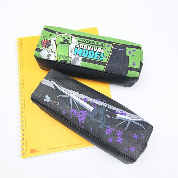 マインクラフト エンダードラゴン＆ウォーデン スクエアポーチ マイクラ 商品画像7：キャラグッズPERFECT WORLD TOKYO