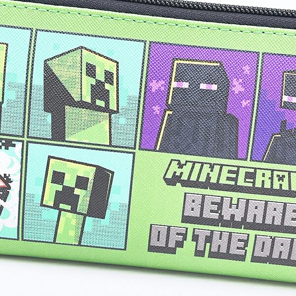マインクラフト クリーパー＆エンダーマン スリーポケットポーチ マイクラ 商品画像2：キャラグッズPERFECT WORLD TOKYO