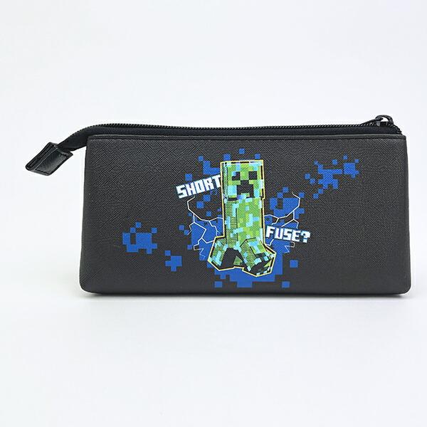 マインクラフト クリーパー＆エンダーマン スリーポケットポーチ マイクラ 商品画像3：キャラグッズPERFECT WORLD TOKYO