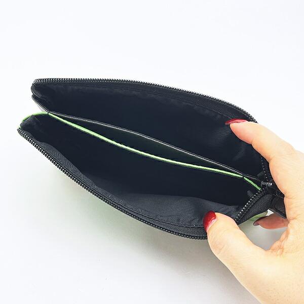 マインクラフト クリーパー＆エンダーマン スリーポケットポーチ マイクラ 商品画像5：キャラグッズPERFECT WORLD TOKYO