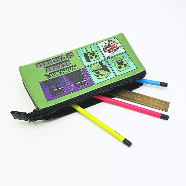 マインクラフト クリーパー＆エンダーマン スリーポケットポーチ マイクラ 商品画像6：キャラグッズPERFECT WORLD TOKYO