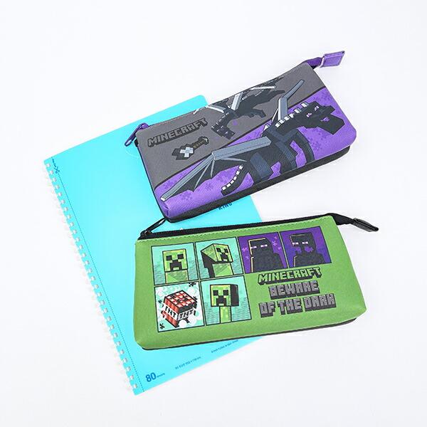 マインクラフト クリーパー＆エンダーマン スリーポケットポーチ マイクラ 商品画像7：キャラグッズPERFECT WORLD TOKYO