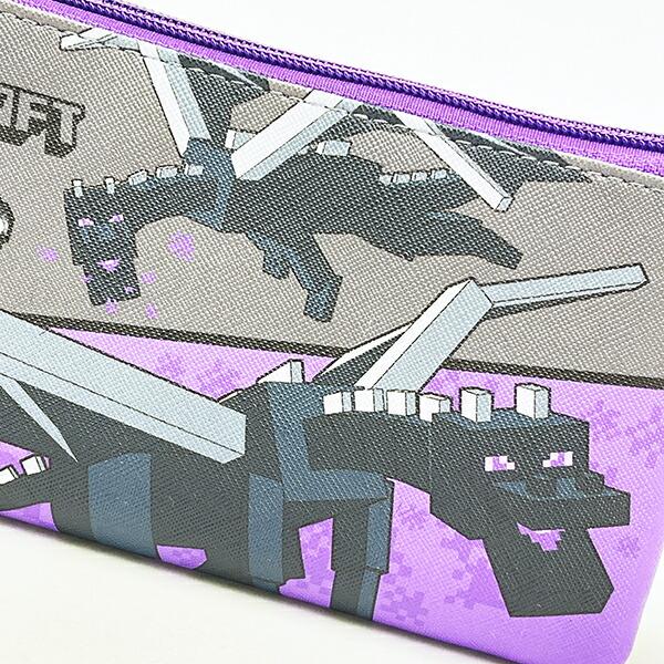 マインクラフト エンダードラゴン＆ウォーデン スリーポケットポーチ マイクラ 商品画像2：キャラグッズPERFECT WORLD TOKYO