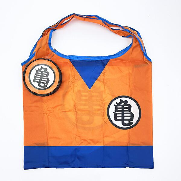 ドラゴンボールZ 悟空(亀) ポーチ付きエコバッグ 手提げ マイバッグ