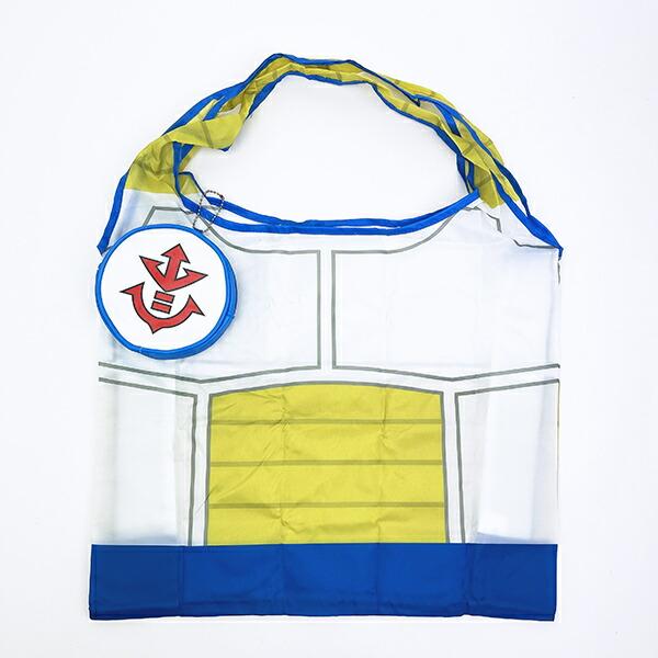 ドラゴンボールZ ベジータ ポーチ付きエコバッグ 手提げ マイバッグ