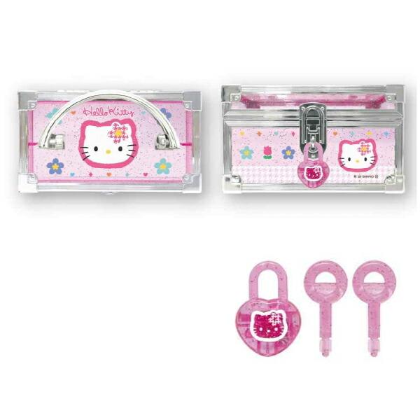 サンリオ ハローキティ 鍵付きミニバニティケース カオハナ 平成レトロ Sanrio 商品画像2：キャラグッズPERFECT WORLD TOKYO