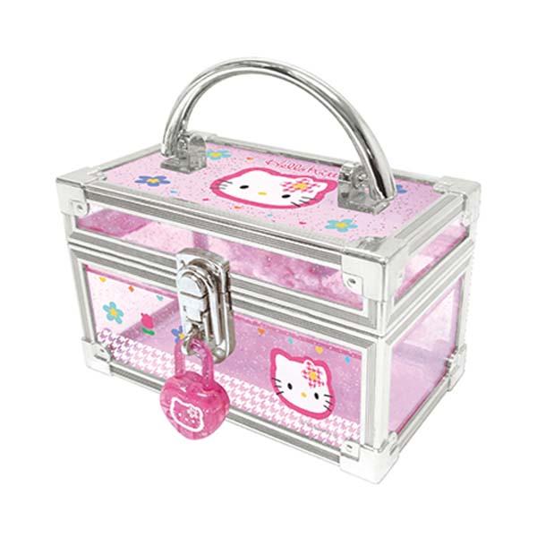 サンリオ ハローキティ 鍵付きミニバニティケース カオハナ 平成レトロ Sanri･･･