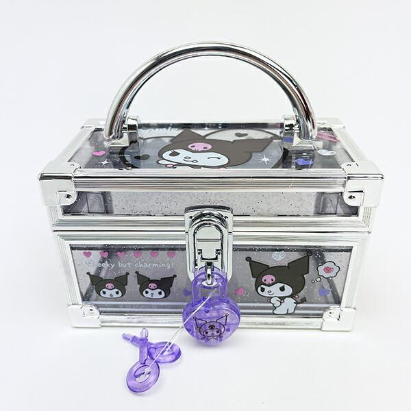 サンリオ クロミ 鍵付きミニバニティケース 小物入れ Sanrio 商品画像2：キャラグッズPERFECT WORLD TOKYO