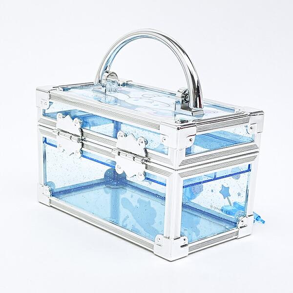 サンリオ シナモロール 鍵付きミニバニティケース 小物入れ シナモン Sanrio 商品画像4：キャラグッズPERFECT WORLD TOKYO