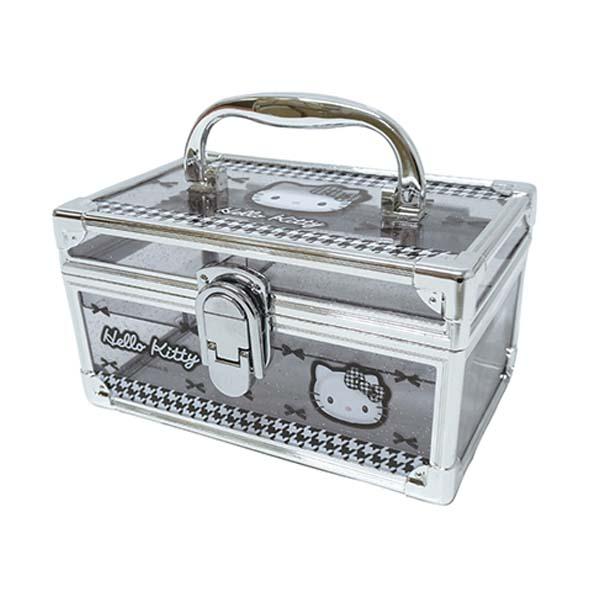 サンリオ ハローキティ バニティケース ブラック 平成レトロ Sanrio