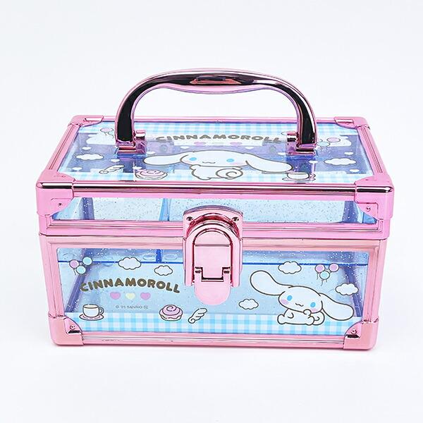 サンリオ シナモロール バニティケース 小物入れ シナモン Sanrio 商品画像2：キャラグッズPERFECT WORLD TOKYO
