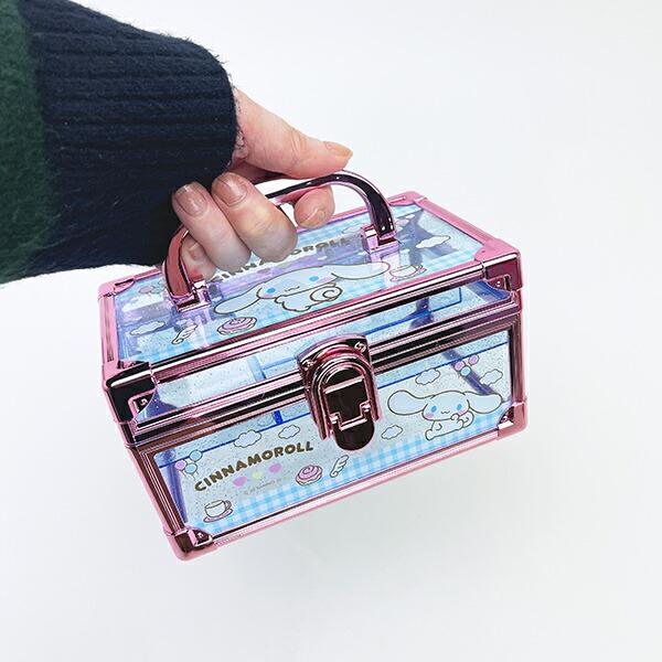 サンリオ シナモロール バニティケース 小物入れ シナモン Sanrio 商品画像7：キャラグッズPERFECT WORLD TOKYO